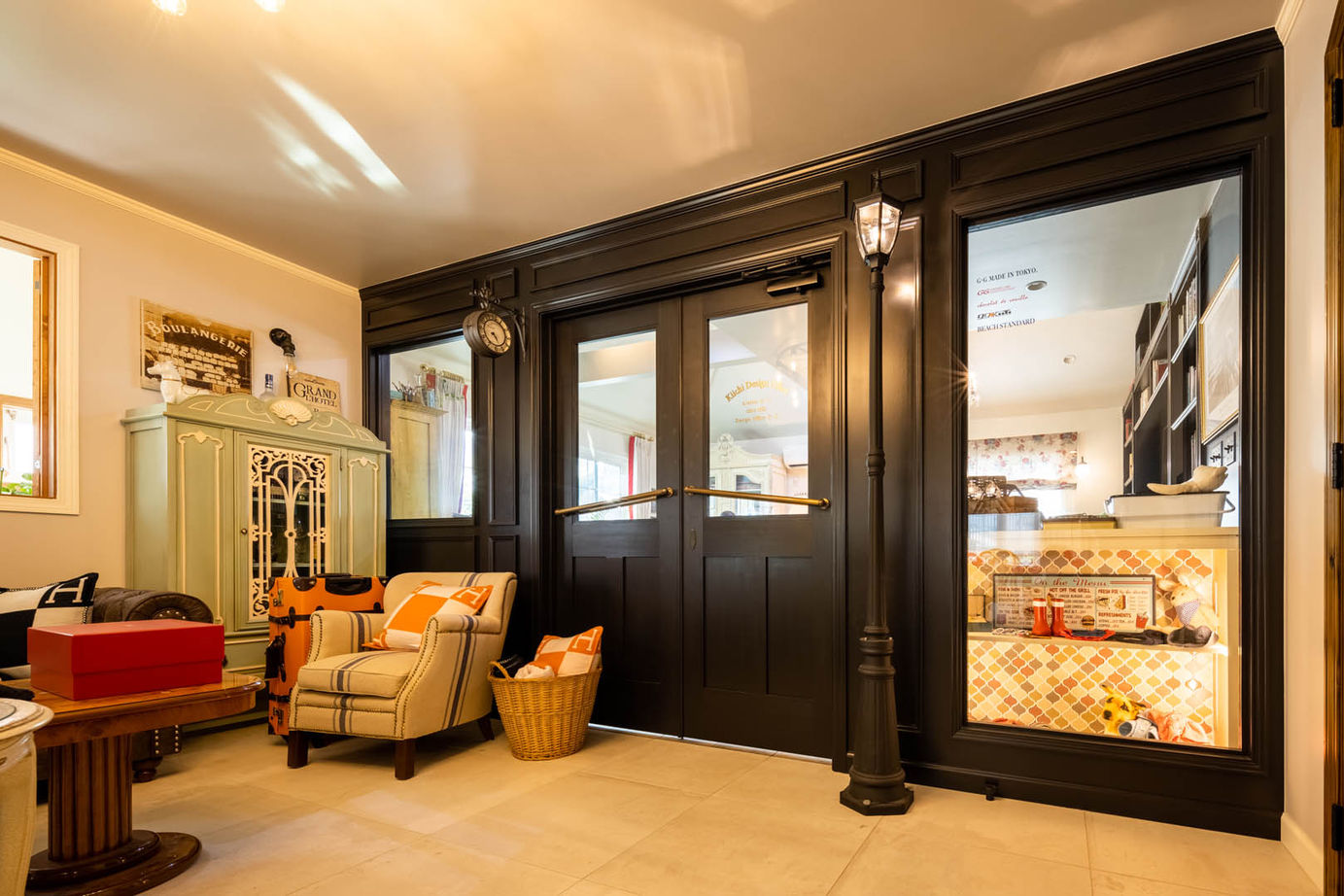 ロビンスジャパン ［輸入住宅/オフィス併用/建築家/間取り図公開］ブローニュの森の貴婦人をイメージしたエレガントな邸宅の建築実例画像11