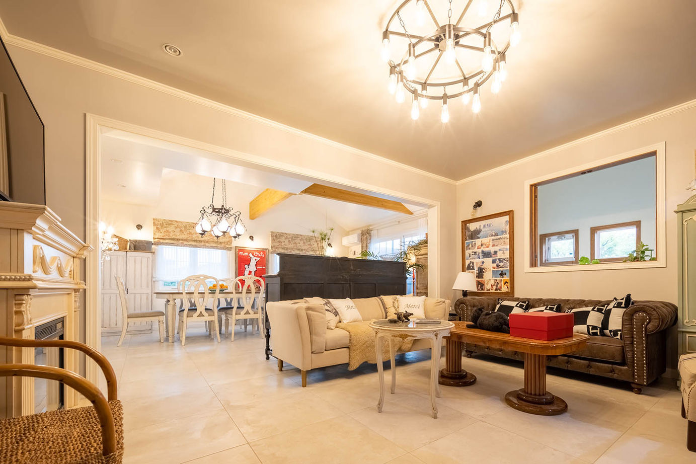 ロビンスジャパン ［輸入住宅/オフィス併用/建築家/間取り図公開］ブローニュの森の貴婦人をイメージしたエレガントな邸宅の建築実例画像13