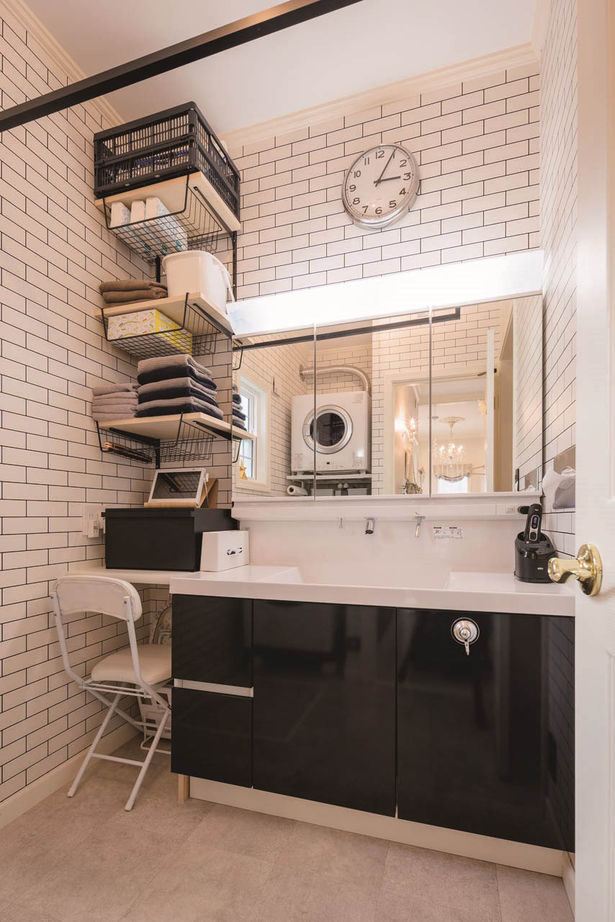 ロビンスジャパン 【2000万円台/36坪/店舗併用/間取り図公開】パノラマウインドウが目を惹くネイルサロン併設の輸入住宅の建築実例画像8