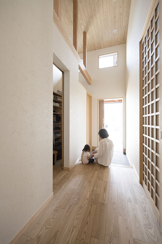 大政建築 【岐阜/平屋/2000万円台/約40坪/和モダン/間取り図】Ｌ字型の間取り＆ウッドデッキで平屋をより楽しく！の建築実例画像9