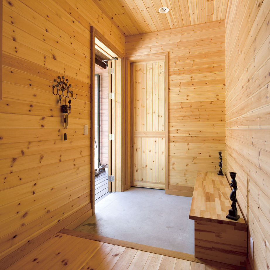 大政建築 【平屋/1000万円台/30坪台】自然な木目が心を癒す、開放的で味のある佇まいの平屋。住み良い間取りの平屋の建築実例画像7