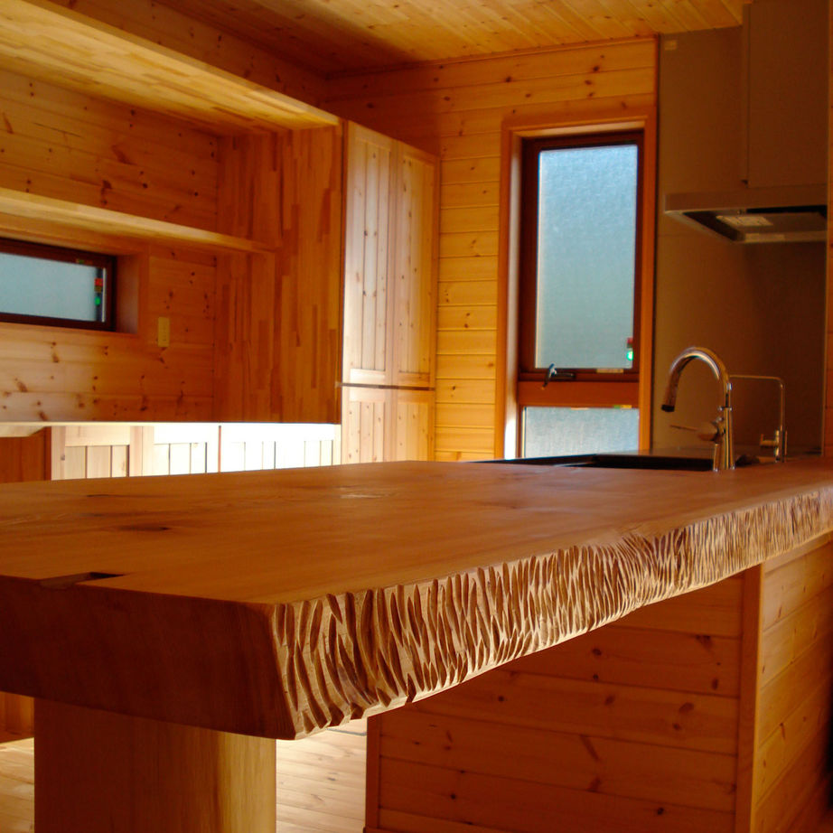 大政建築 【平屋/1000万円台/30坪台】自然な木目が心を癒す、開放的で味のある佇まいの平屋。住み良い間取りの平屋の建築実例画像9