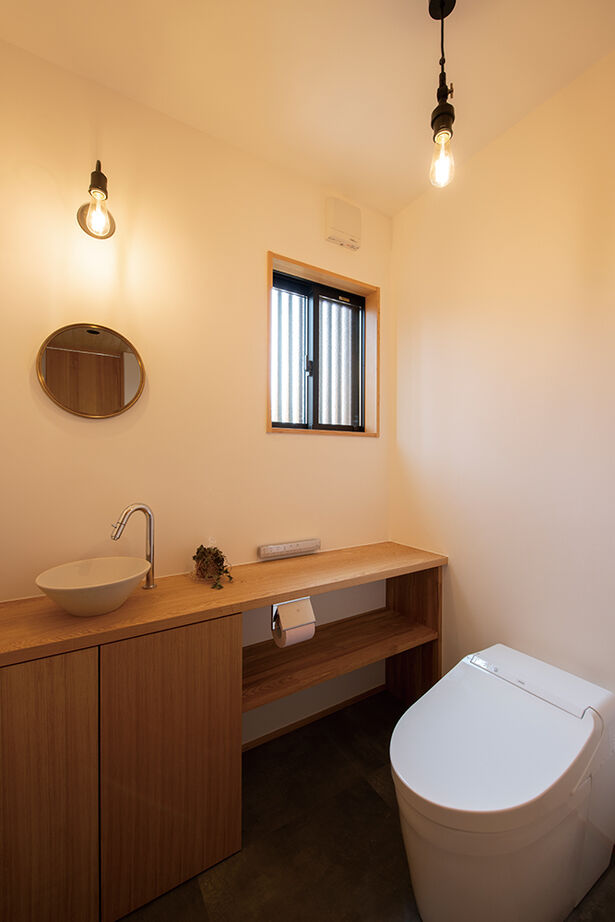 大政建築 【2000万円台/平屋/コの字型間取り】家事ラク間取りがこだわり。共働き夫妻が建てたナチュラルモダンな平屋の建築実例画像7