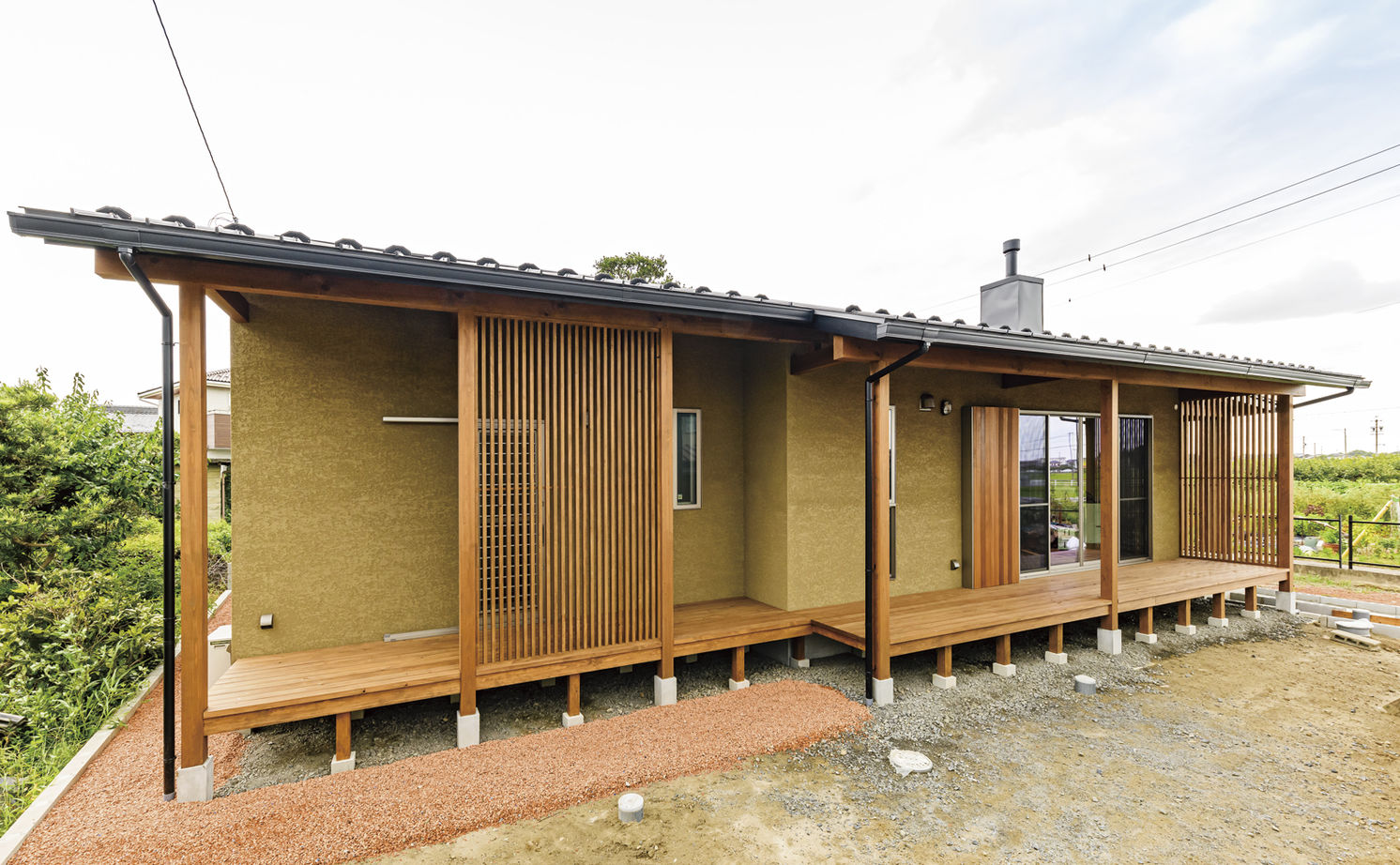 大政建築 【岐阜県/平屋/2000万円台/30坪/間取り図】床・壁・天井すべて自然素材。和モダンな平屋で憧れの田舎暮らしの建築実例画像6