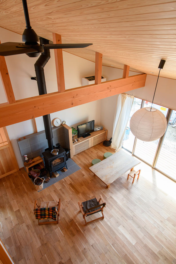 大政建築 【岐阜県/平屋/2000万円台/30坪/間取り図】床・壁・天井すべて自然素材。和モダンな平屋で憧れの田舎暮らしの建築実例画像13