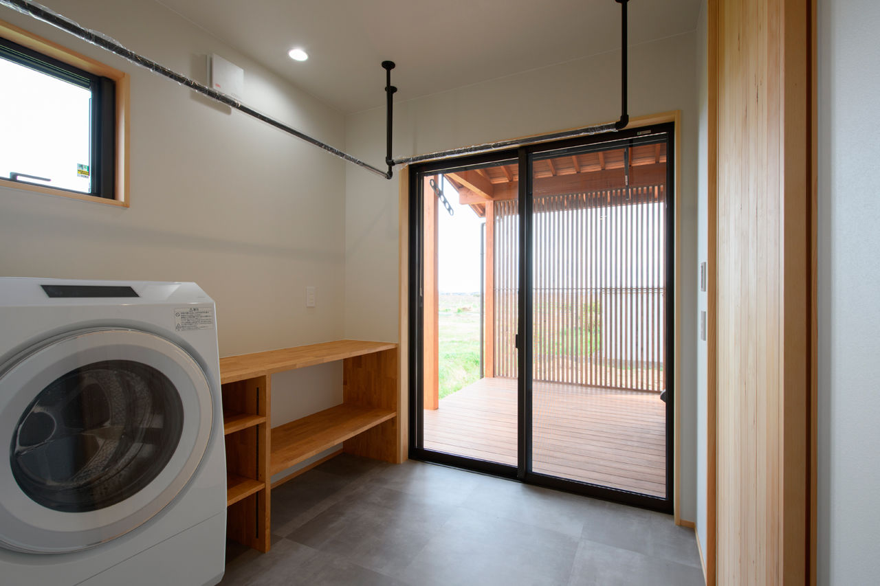 大政建築 【平屋/30坪台/3LDK】造作キッチンなど隅々まで想いを反映。和の趣あふれる平屋の住まいの建築実例画像8