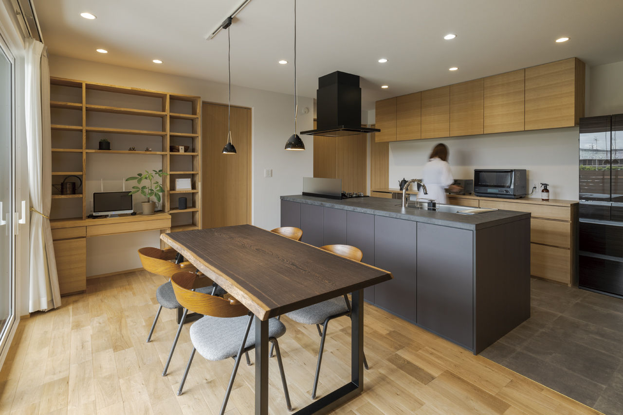 大政建築 【平屋/約50坪/4LDK/3000万円台/間取り図】ガレージと一体感のある美しい平屋。「和」の風格を感じる平屋の建築実例画像3