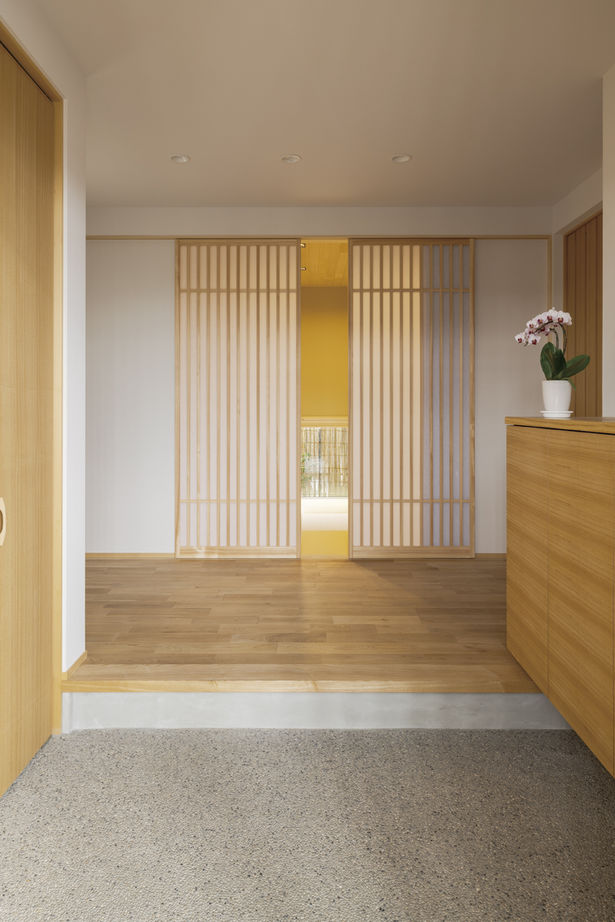 大政建築 【平屋/約50坪/4LDK/3000万円台/間取り図】ガレージと一体感のある美しい平屋。「和」の風格を感じる平屋の建築実例画像7