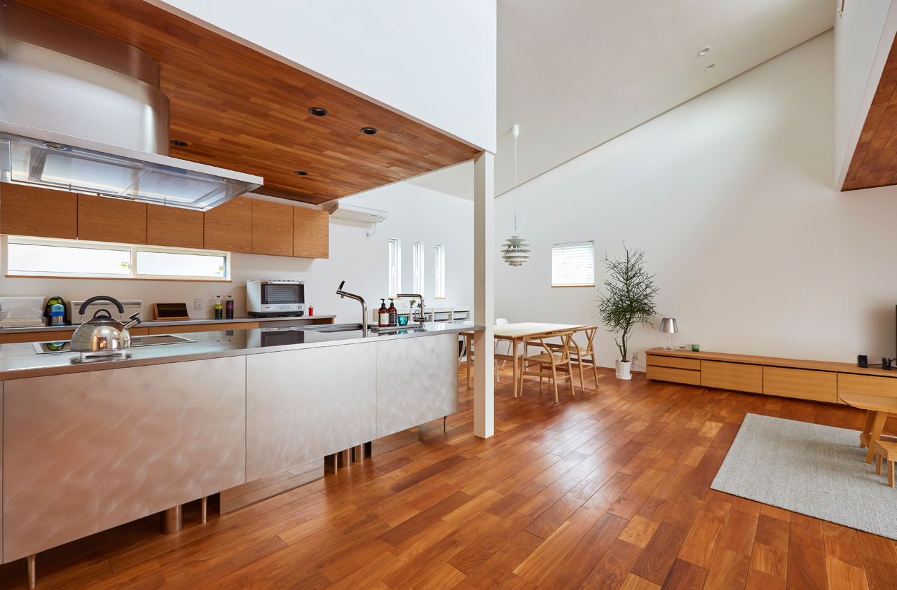 大政建築 【平屋/40坪台/理想の間取り】シンプルデザインの平屋。塗り壁や無垢材の素材感を楽しむ、ゆとりある平屋の建築実例画像6