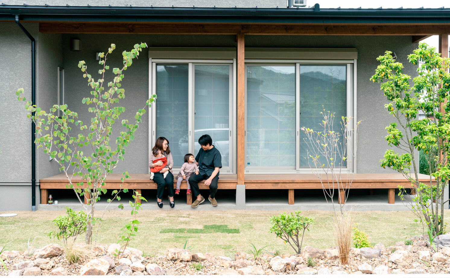 大政建築 【岐阜県/3000万円台/和モダン/ガレージ/間取図有】天然素材にこだわった、空気の違いを感じる和モダンな家の建築実例画像4