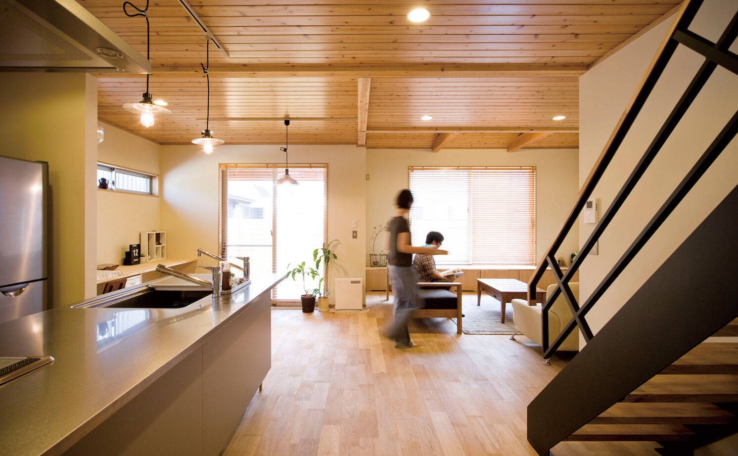 大政建築 【岐阜市/ナチュラル/ゆとりの間取り】好きなものを丁寧に選んで。ナチュラルな素材感に癒される家の建築実例画像1