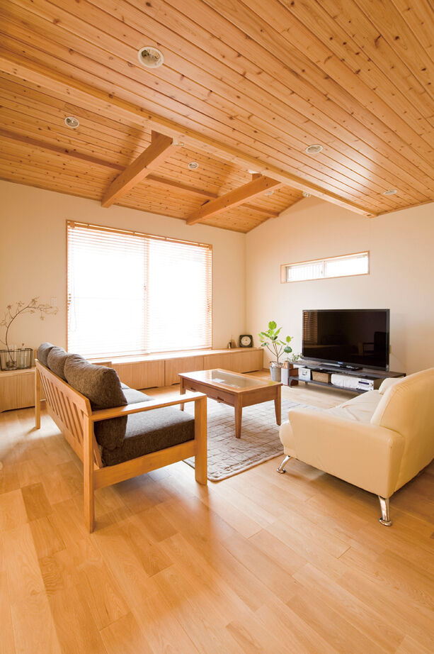 大政建築 【岐阜市/ナチュラル/ゆとりの間取り】好きなものを丁寧に選んで。ナチュラルな素材感に癒される家の建築実例画像3