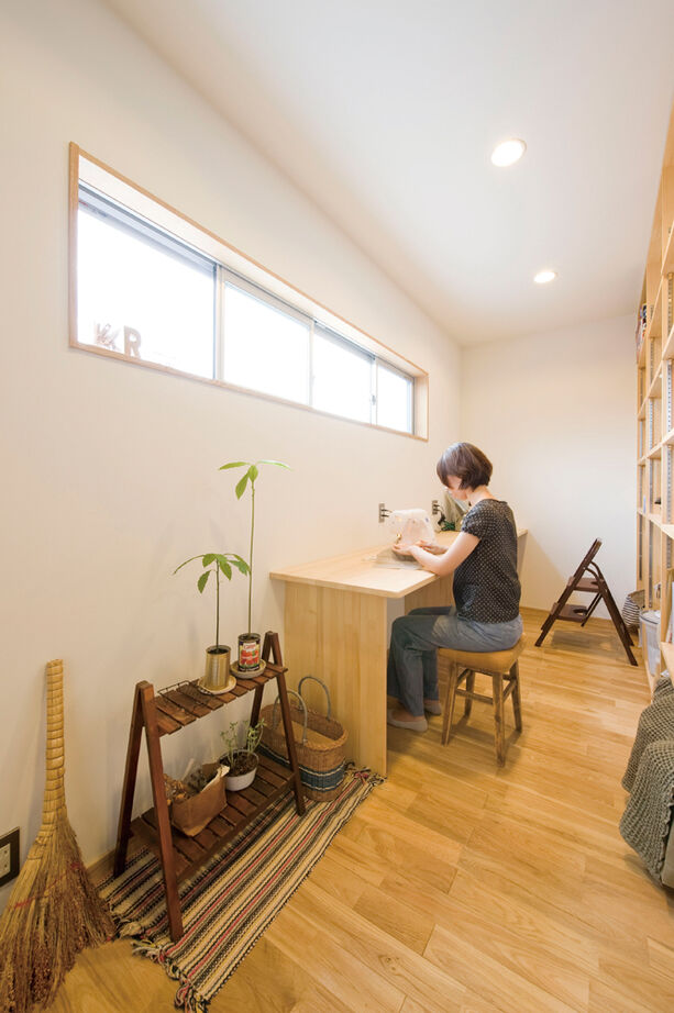 大政建築 【岐阜市/ナチュラル/ゆとりの間取り】好きなものを丁寧に選んで。ナチュラルな素材感に癒される家の建築実例画像5