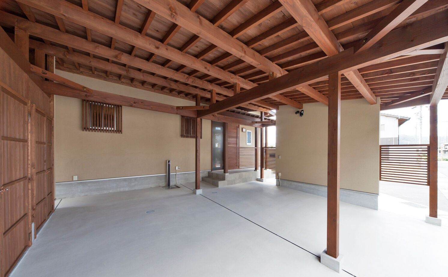 大政建築 【山県市｜ガレージハウス】和とアジアンの融合。動線や収納にこだわった間取りで家事のしやすい家にの建築実例画像3