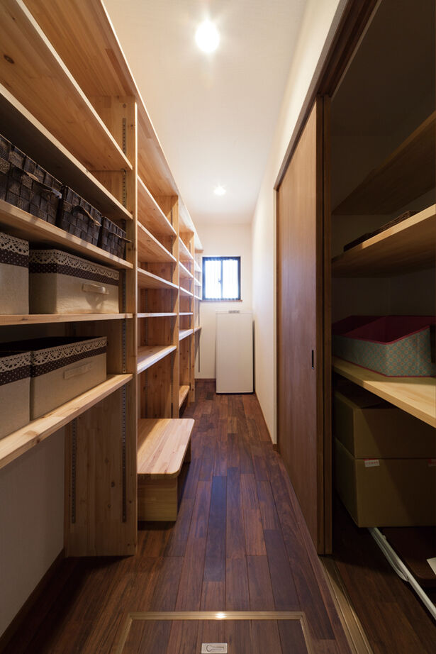 大政建築 【山県市｜ガレージハウス】和とアジアンの融合。動線や収納にこだわった間取りで家事のしやすい家にの建築実例画像5