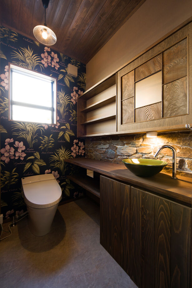 大政建築 【岐阜市/30坪台の間取り】素材や色使いで自分らしく。ビストロ風キッチンで腕を振るう毎日の建築実例画像7