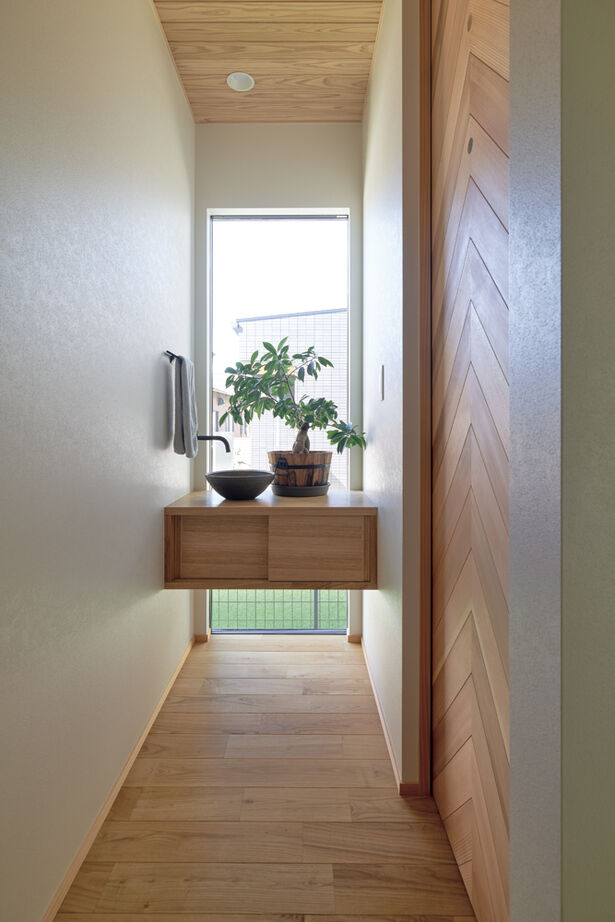 大政建築 【愛知県/2000万円台/平屋/間取図有】景色を切り取った窓と土間が心地よい「和」を感じる平屋の住まいの建築実例画像7