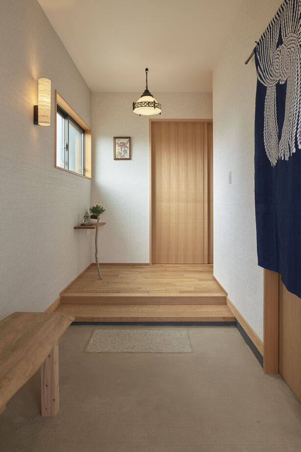 大政建築 【愛知県/3000万円台/薪ストーブ/間取図有】旅館のような非日常感を楽しむ、木や土の素材感が活きた住まいの建築実例画像7