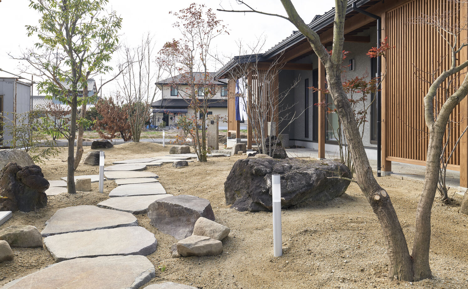 大政建築 【愛知県/3000万円台/薪ストーブ/間取図有】旅館のような非日常感を楽しむ、木や土の素材感が活きた住まいの建築実例画像12