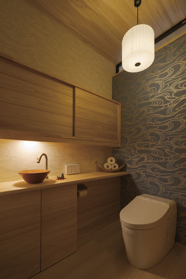 大政建築 【愛知県/3000万円台/和モダン/間取図有】深い軒と格子が和の趣を演出。高気密・高断熱も叶えた心地よい家の建築実例画像7