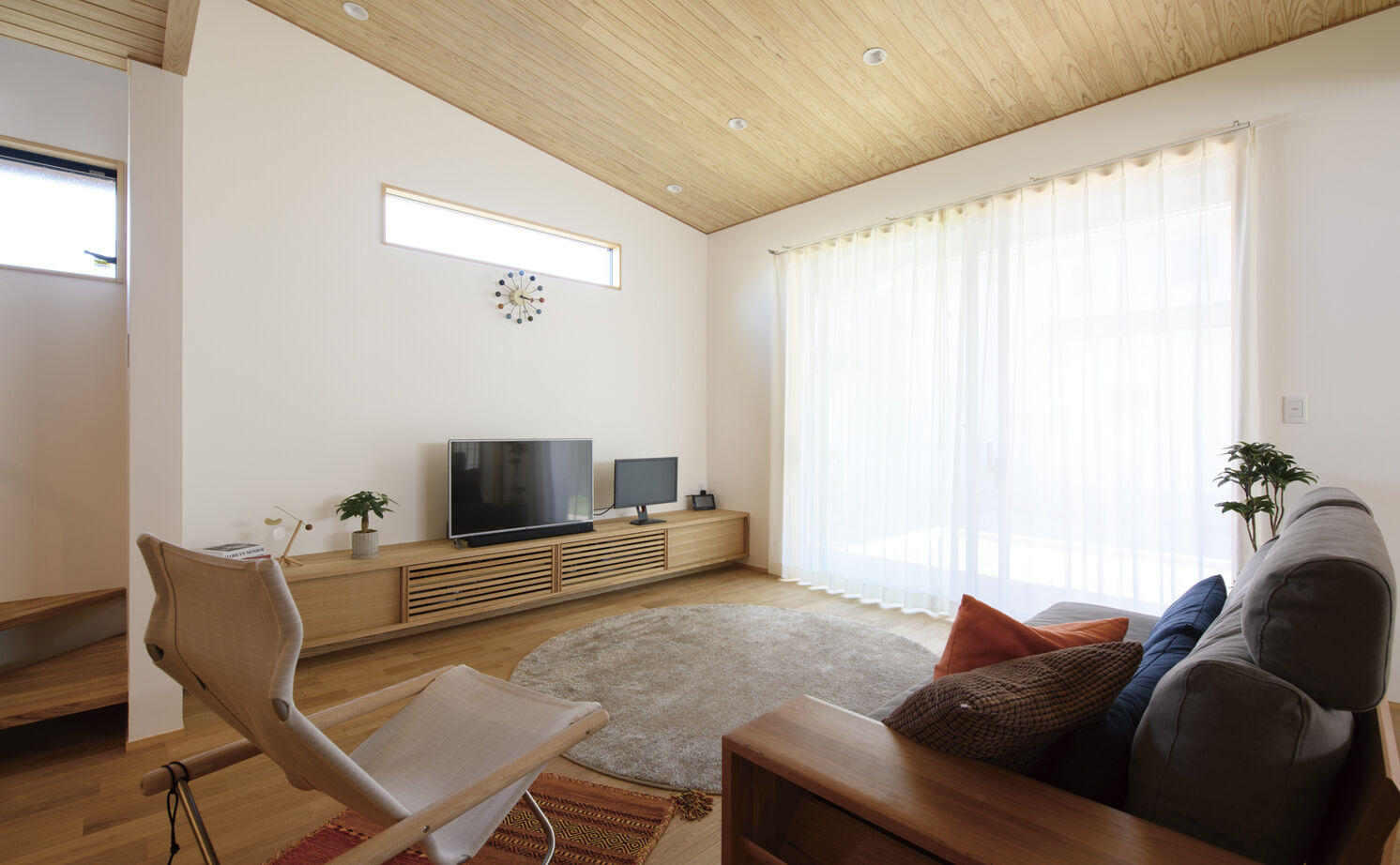 大政建築 【岐阜県/2000万円台/自然素材/間取図有】木や漆喰の質感が活きた住空間。快適な家事動線も実現の建築実例画像4