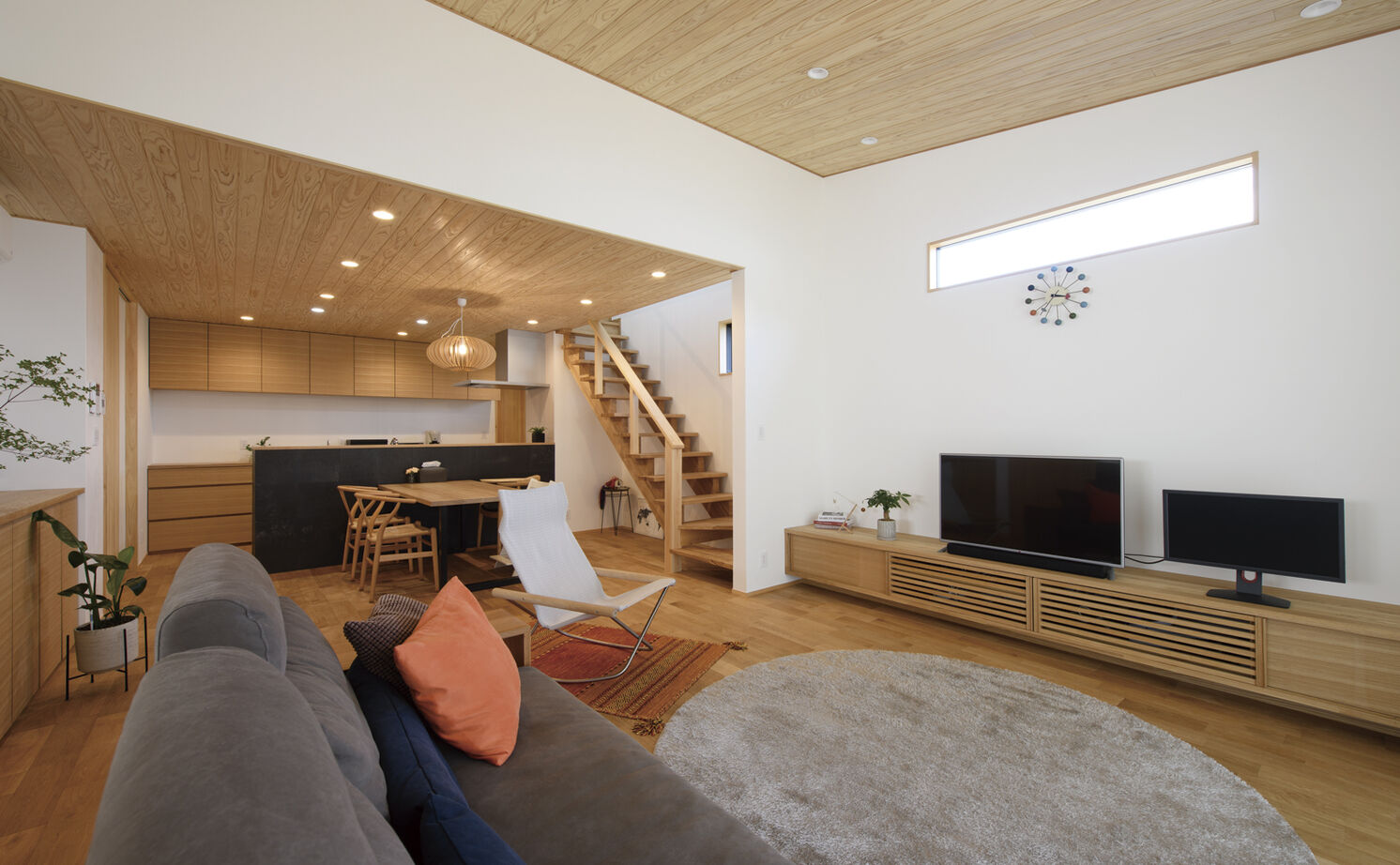 大政建築 【岐阜県/2000万円台/自然素材/間取図有】木や漆喰の質感が活きた住空間。快適な家事動線も実現の建築実例画像5