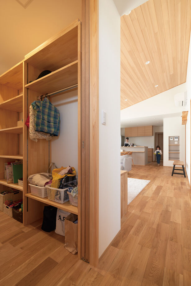 大政建築 【岐阜県/2000万円台/ナチュラル/間取図有】天然木をふんだんに使った、自然の心地よさが広がる住まいの建築実例画像9