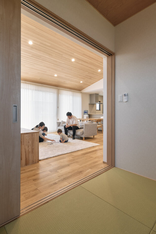 大政建築 【岐阜県/2000万円台/ナチュラル/間取図有】天然木をふんだんに使った、自然の心地よさが広がる住まいの建築実例画像10