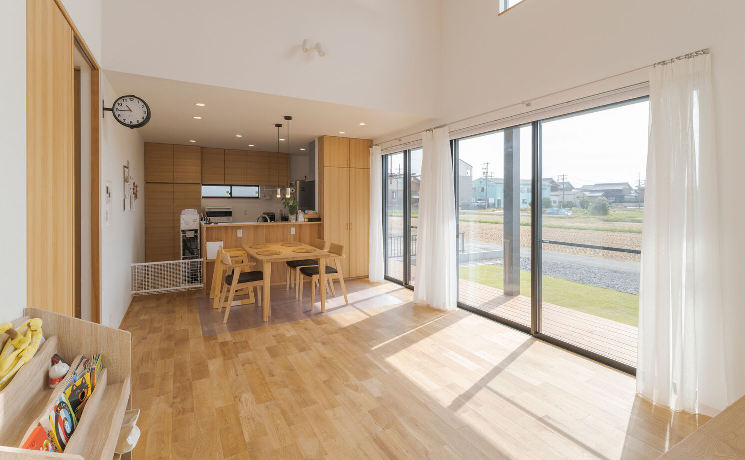 大政建築 【岐阜県/2000万円台/ナチュラル/防音室/間取図有】光と風、木の心地よい質感…自然と音楽を楽しむ家の建築実例画像3
