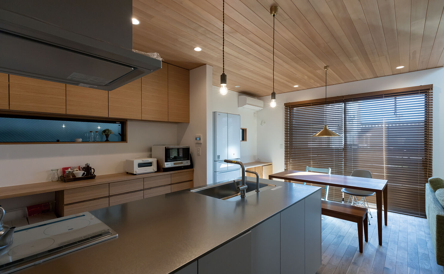 大政建築 【岐阜県/ナチュラルモダン/自然素材/間取図有】面積以上に広がりを感じる、開放感と素材感を楽しむ住まいの建築実例画像5