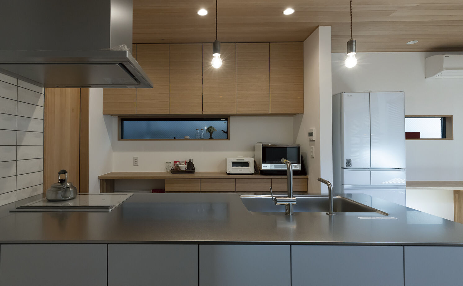 大政建築 【岐阜県/ナチュラルモダン/自然素材/間取図有】面積以上に広がりを感じる、開放感と素材感を楽しむ住まいの建築実例画像6