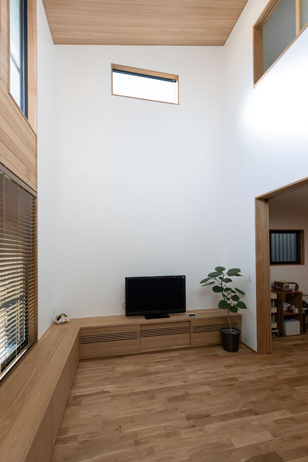 大政建築 【岐阜県/ナチュラルモダン/自然素材/間取図有】面積以上に広がりを感じる、開放感と素材感を楽しむ住まいの建築実例画像9