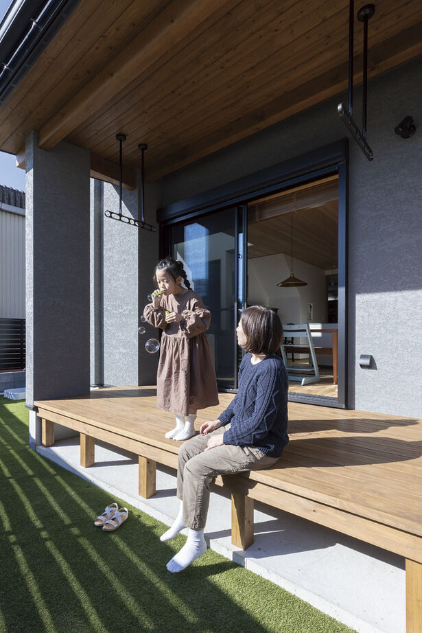 大政建築 【岐阜県/ナチュラルモダン/自然素材/間取図有】面積以上に広がりを感じる、開放感と素材感を楽しむ住まいの建築実例画像11