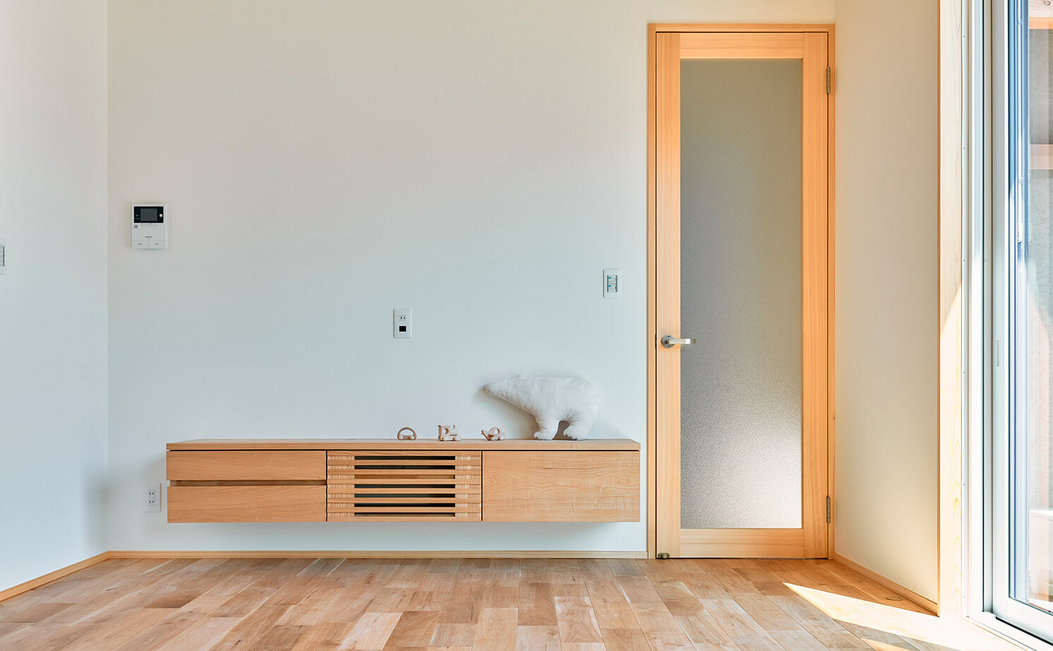 大政建築 【羽島市｜30坪台｜家事ラク間取り】「ただいま動線」で家事がラクに。ナチュラル＆和モダンな無垢の木の家の建築実例画像4