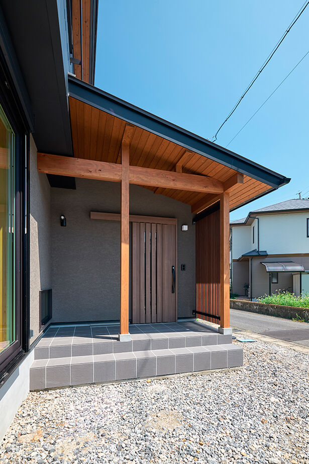 大政建築 【羽島市｜30坪台｜家事ラク間取り】「ただいま動線」で家事がラクに。ナチュラル＆和モダンな無垢の木の家の建築実例画像5