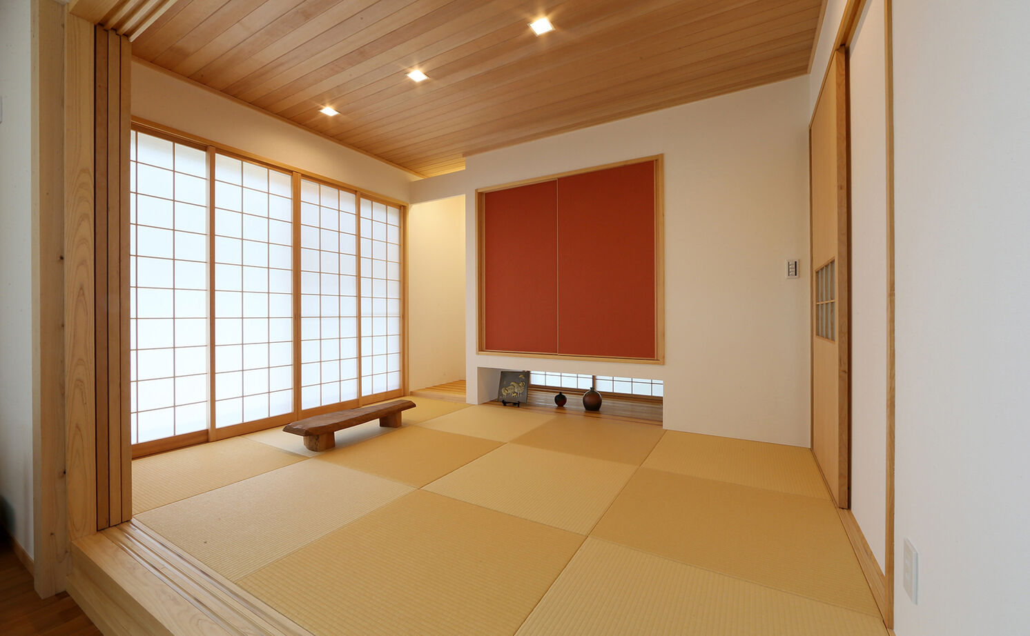 大政建築 【岐阜市｜和風】家族が集まる吹抜けリビング。伝統的な日本建築ならではの美しさが光る家の建築実例画像5