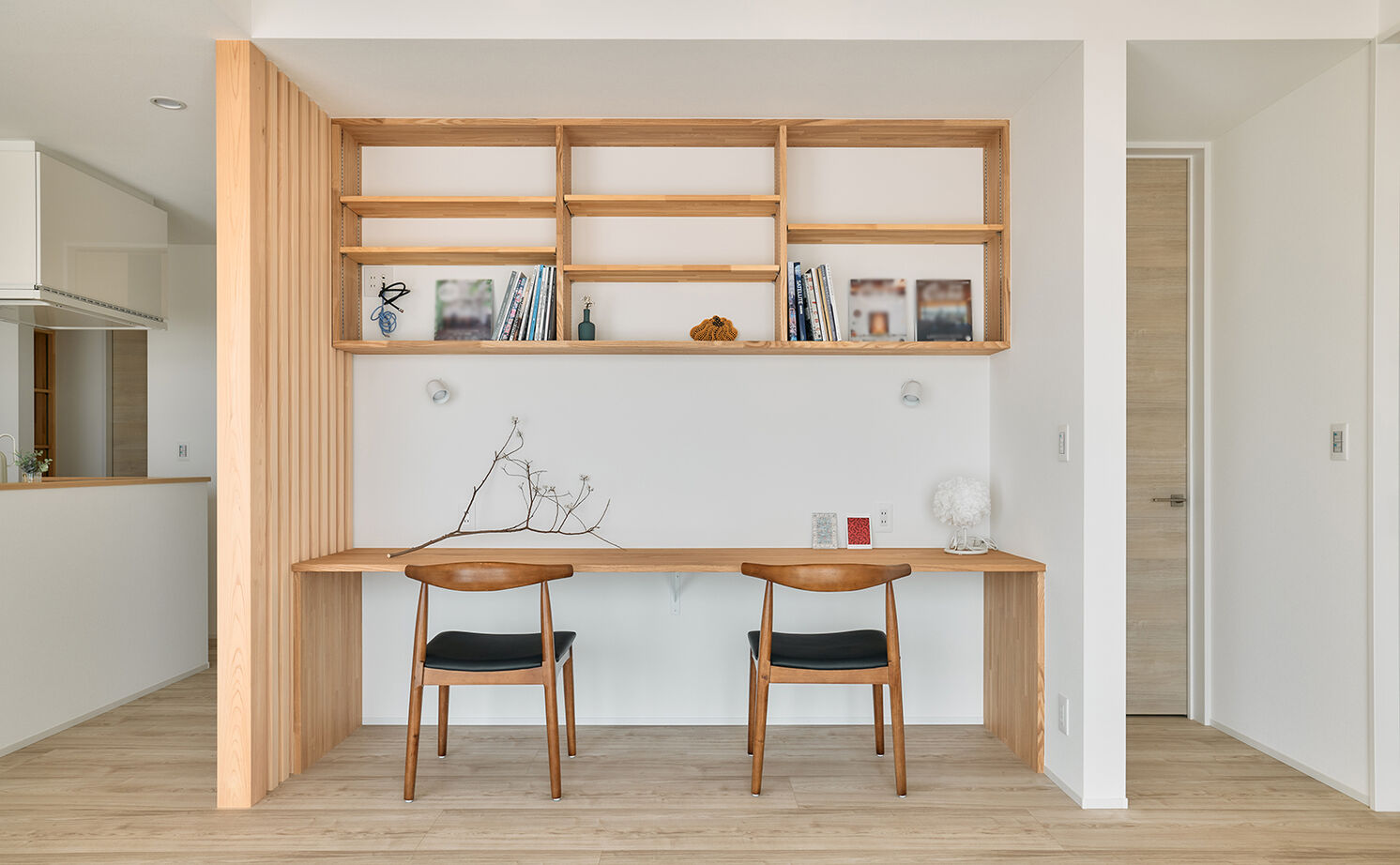 大政建築 【本巣市｜ガレージハウス】ずっと暮らしやすい平屋ライクな間取り。男前なバイクガレージのある家の建築実例画像4