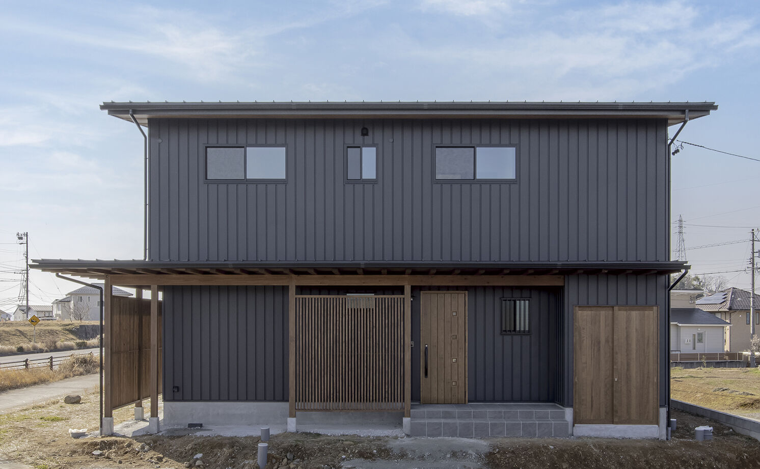 大政建築 【美濃加茂市｜和モダン】家事ラクな間取りで暮らしがスムーズに。ガルバリウム×無垢の和モダンな家の建築実例画像6