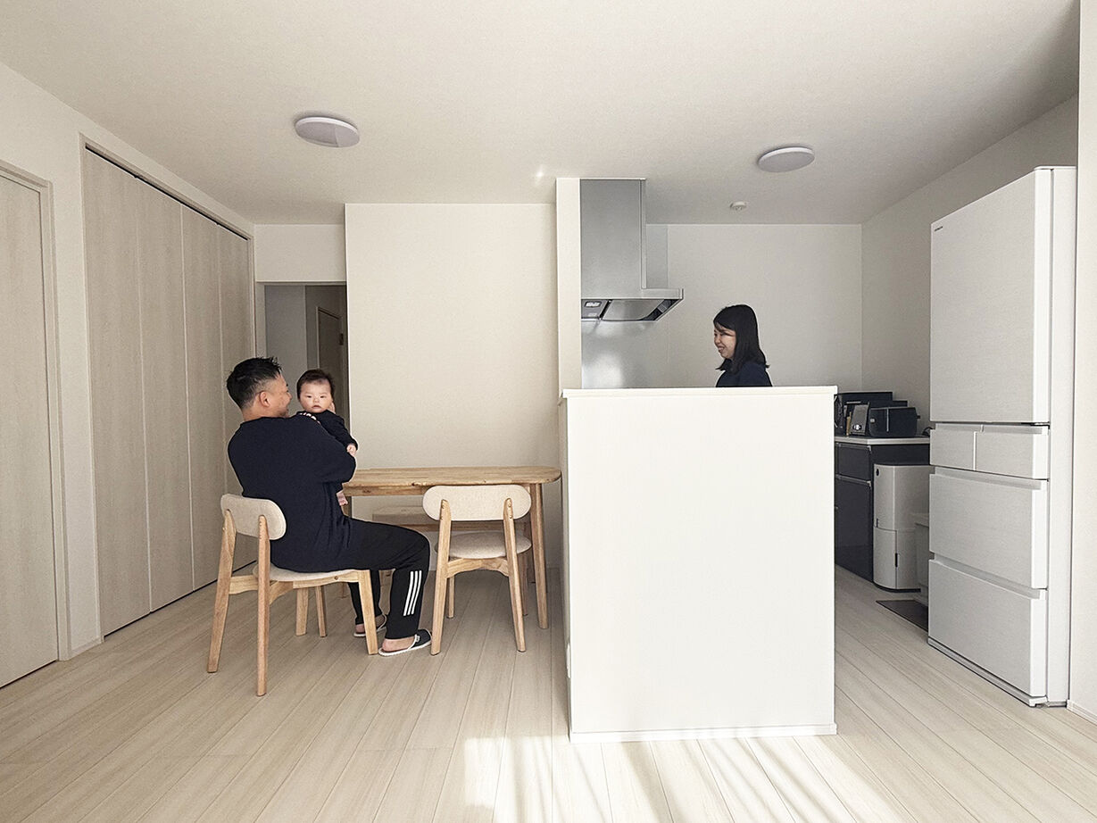 イオンホーム 貝塚市｜2000万円台｜土地30坪｜間取り図あり｜小さく建てて広々と暮らせる、20代子育て夫婦が建てた家の建築実例画像3