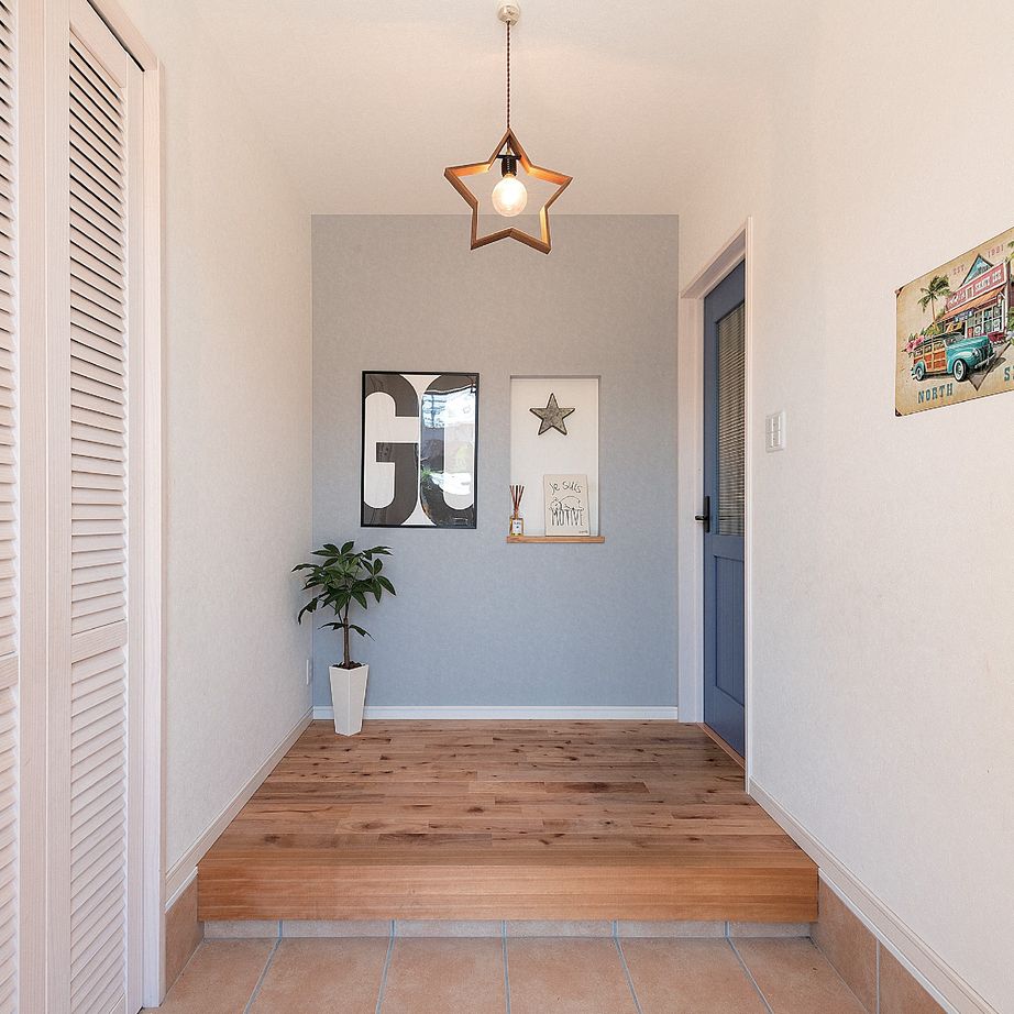 USホーム 【大阪府/1000万円台/30坪台】2000万円以内で叶えたサーフテイストのスタイリッシュハウス【間取り図有】の建築実例画像7