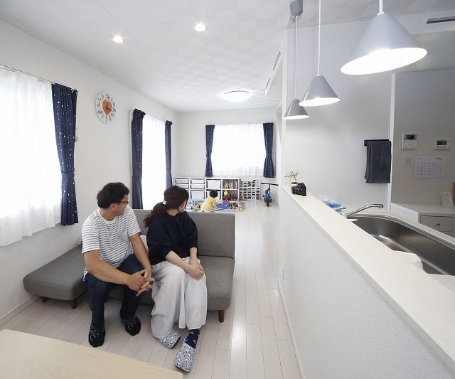 パパまるハウス 【1,243万円×3LDK×25.5坪】「大雪の日でも、家の中では半袖短パン！」愛する家族と趣味を満喫する住まいの建築実例画像1