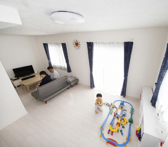 パパまるハウス 【1,243万円×3LDK×25.5坪】「大雪の日でも、家の中では半袖短パン！」愛する家族と趣味を満喫する住まいの建築実例画像3