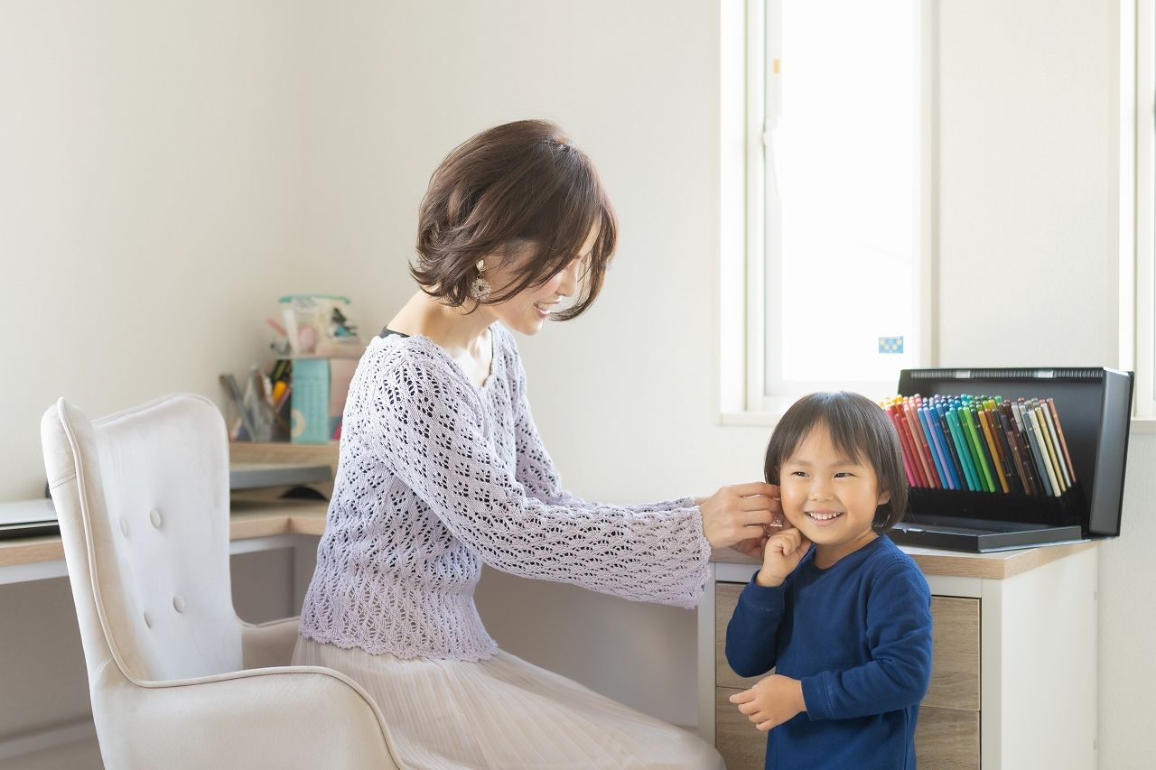 パパまるハウス テレワークを快適に。ママのこだわりの家づくりの建築実例画像2