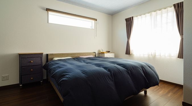 パパまるハウス 子育てしやすさにこだわった間取りと収納。床と家具の色を合わせたカフェ風のお家の建築実例画像7