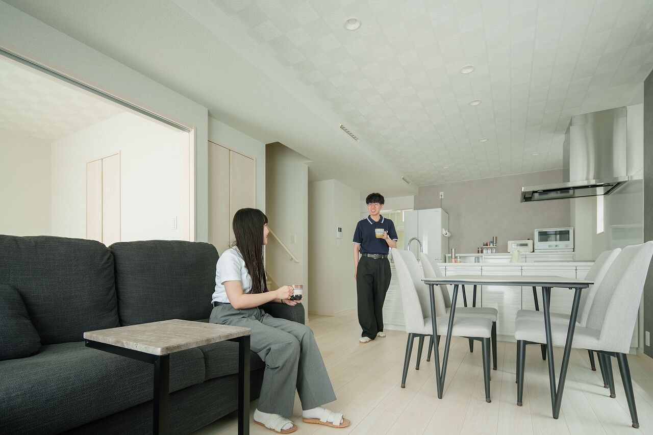 パパまるハウス 「お家で過ごす二人の時間が増えました！」こだわりがたっぷり詰まったマイホームの建築実例画像2