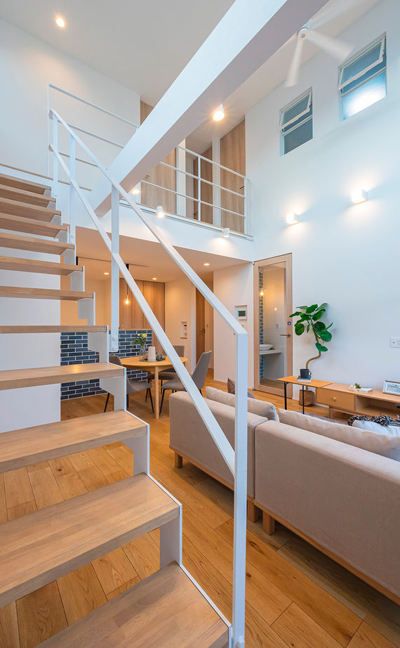 【湘南品質の家】ハートフルホーム 【湘南/2000万円台/平塚市/20坪台/ウッドデッキ/間取り図】湘南暮らしを楽しむリゾートホテルのような家の建築実例画像6