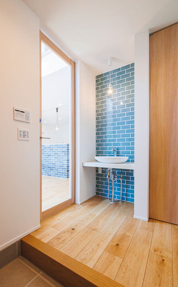 【湘南品質の家】ハートフルホーム 【湘南/2000万円台/平塚市/20坪台/ウッドデッキ/間取り図】湘南暮らしを楽しむリゾートホテルのような家の建築実例画像9