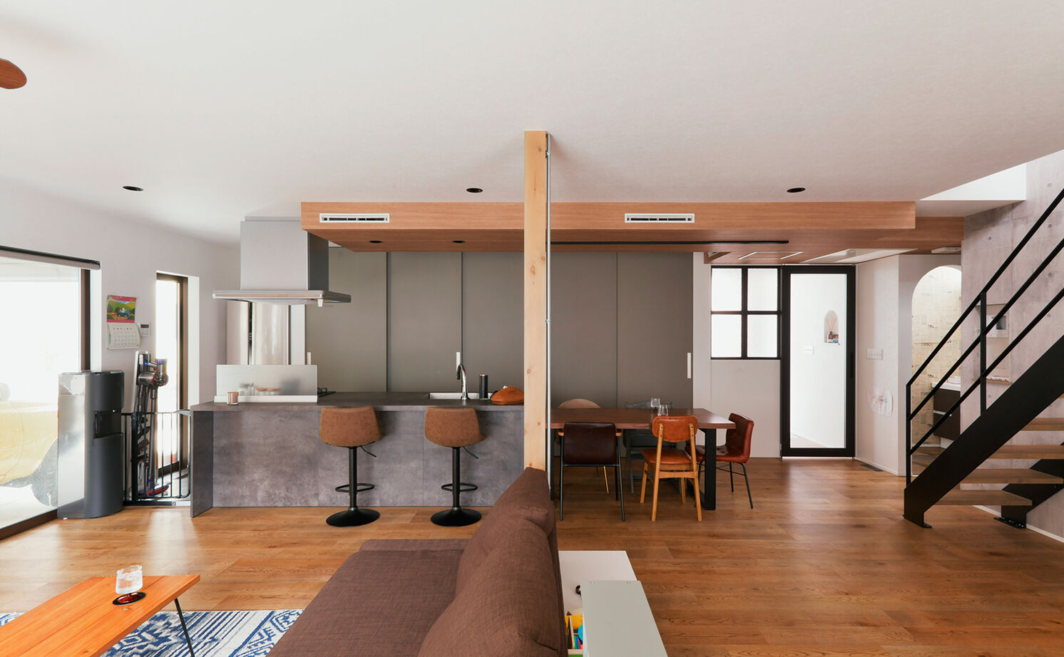 【湘南品質の家】ハートフルホーム 【3000万円台/50坪/全館空調/間取り図】アウトドアや趣味の愛車を楽しむ憧れのアメリカンガレージハウスの建築実例画像6