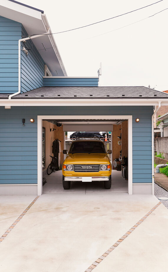 【湘南品質の家】ハートフルホーム 【3000万円台/50坪/全館空調/間取り図】アウトドアや趣味の愛車を楽しむ憧れのアメリカンガレージハウスの建築実例画像12
