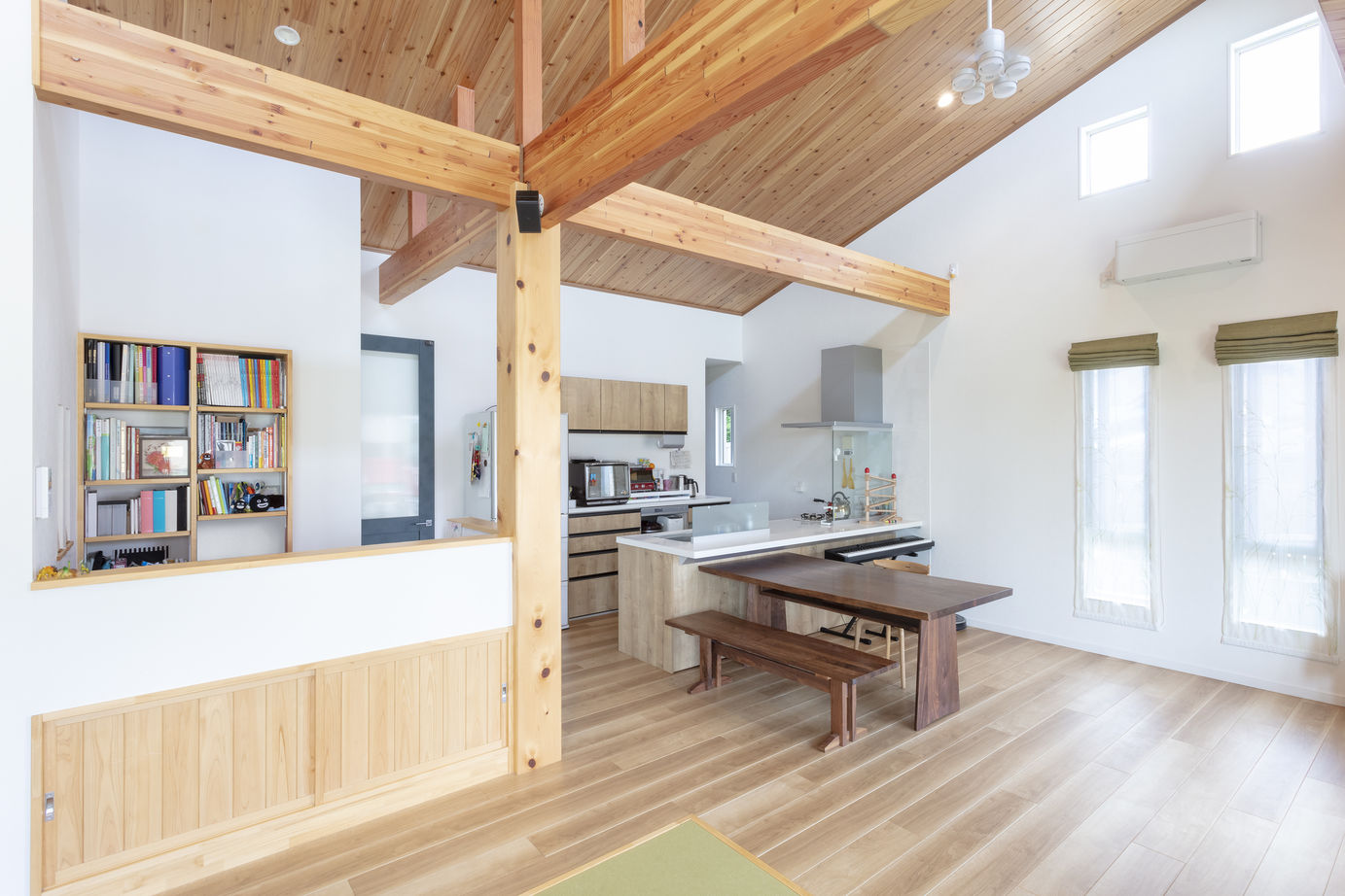 荒井工務店 【2000万円台/間取り図有】ナチュラルデザインで心地よい平屋の建築実例画像2